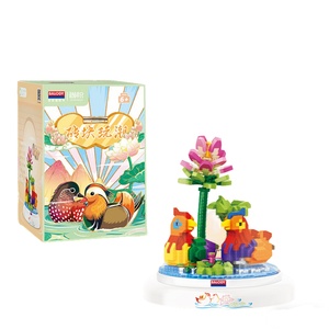 Bloques de Construcción de Micro Diamantes, Miniatura de Árbol Bonsái con Pájaros, Juguete de Bricolaje, Decoración para Niños y Adultos, Venta al Por Mayor OEM - Product Image 5