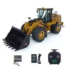 Chargeur hydraulique télécommandé <span class=keywords><strong>Kabolite</strong></span> <span class=keywords><strong>K966</strong></span>-100 RTR 1/16 entièrement métallique, 10 canaux, portée 25m - Product Image 3