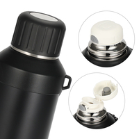 Bouteille d'eau isotherme Olerd 900 ml en acier inoxydable réutilisable au design moderne, gourde portable pour le sport