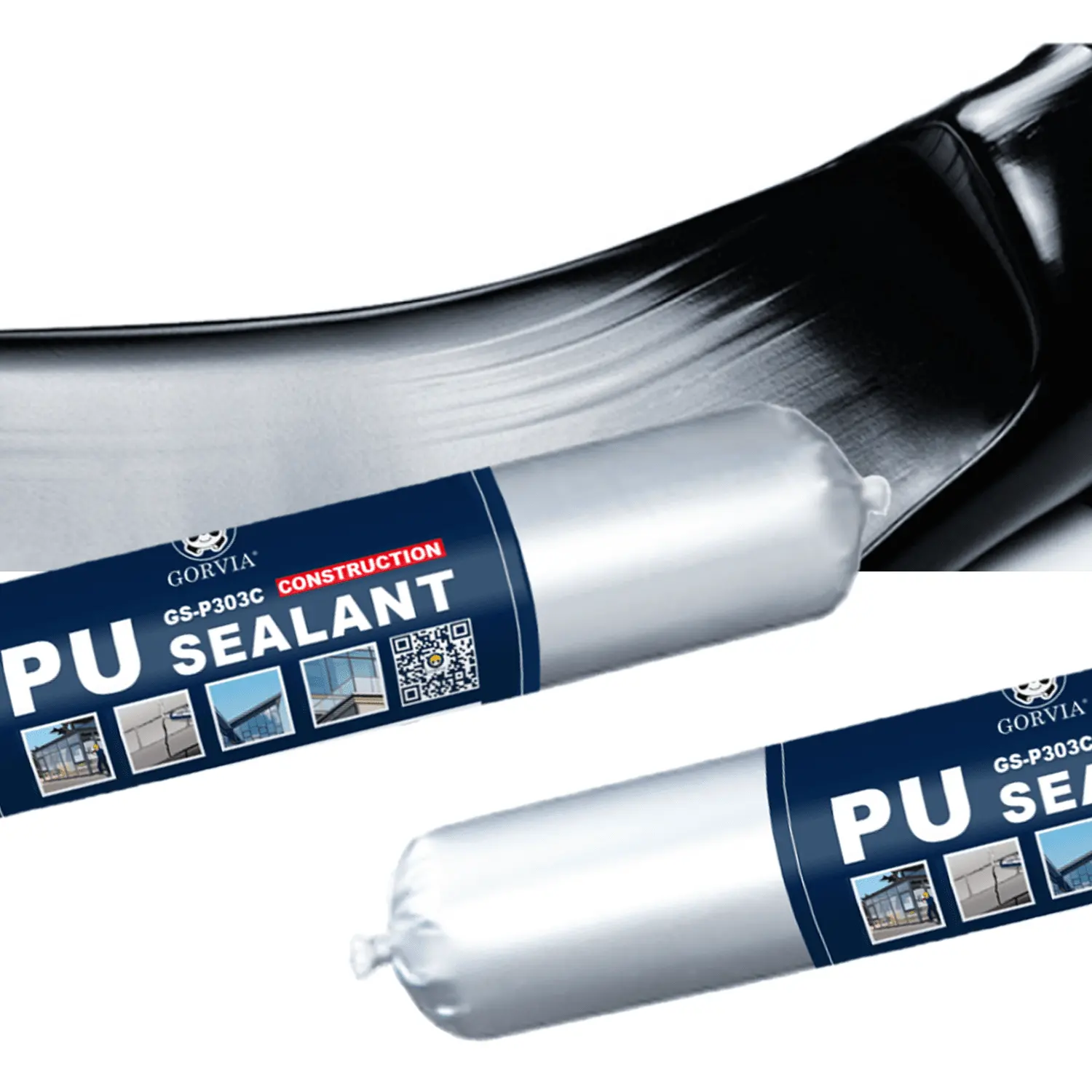 Một thành phần không thấm nước xây dựng Polyurethane Sealant kính chắn gió PU Sealant