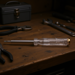 Fervi Screwdriver Circaphase Clear Handle With Gold Tip <b>Precision</b> <b>Tool</b> - Product Image 3