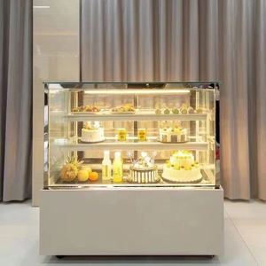 Vitrinas refrigeradas de vidrio para repostería, escaparate comercial de tartas, Enfriador de pasteles - Product Image 3