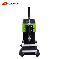 Presse à chaud hydraulique manuelle 1 tonne de pression Mini presse à chaud pour la résine