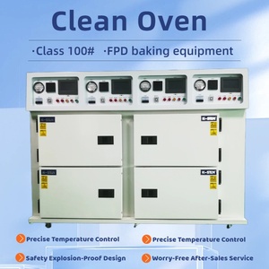 Forno Industriale Classe 100 a 24/7 per Ambienti Puliti |   Forno a circolazione d'aria HEPA ad alta temperatura per la polimerizzazione di fotoresist e <span class=keywords><strong>PI</strong></span> - Product Image 4