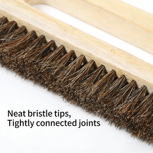 <span class=keywords><strong>Brosse</strong></span> à lisser le <span class=keywords><strong>papier</strong></span> <span class=keywords><strong>peint</strong></span> avec manche en bois et fonction de nettoyage, <span class=keywords><strong>brosse</strong></span> à pâte avec poils de cheval naturels doux - Product Image 4