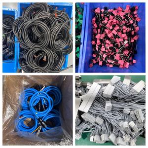 Elektronik 12V 100mm Bakır Özlü Adaptör Otomotiv Kablo Demeti Kauçuk/PBT/PTFE/PVC İzolasyonlu OEM - Product Image 3