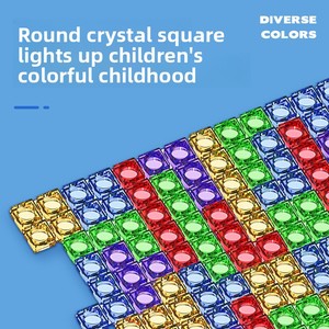 3D Criativo Blocos de Construção Tetris-Style Pensamento Lógico Treinamento Infantil Educacional Jogo de Tabuleiro Toy Hand-On Plástico Cérebro - Product Image 2
