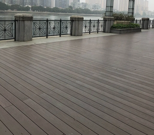 Échantillon Gratuit Installation Facile Extérieur Park Co Extrudé Revêtement de sol Wpc Co-extrusion Decking Revêtement de sol - Product Image 3