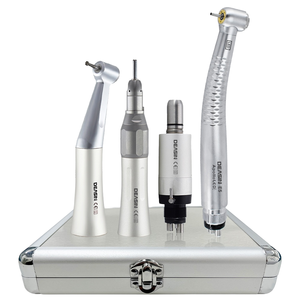Deasin Dental FX 1:1 Pieza de mano dental recta de baja velocidad con cono de acero inoxidable para laboratorio dental - Product Image 1