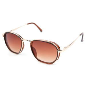 Gafas de Sol 2026, las Más Nuevas, para Hombre y Mujer, Redondas, de PC, Polarizadas, con Marco de Metal, Personalizadas, Económicas, con <span class=keywords><strong>Lentes</strong></span> de Cambio de Color, OEM, ODM - Product Image 5