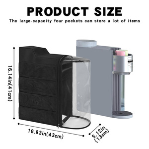 Soda Maker WC2002 Portable Storage Bag With Side Compartment For Ninja Thirsty Water Dispenser Dust Cover - Product Image 3