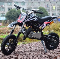 Quad mini ATV 49cc tout-terrain pour enfants, 2 roues, JINBANG JB-624, pour enfants de moins de 40 km/h, 10 pouces