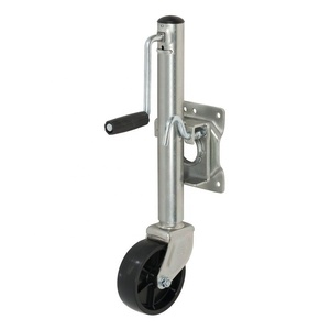 Cric de <span class=keywords><strong>remorque</strong></span> marine 1000 lb avec roue de 6 po, déplacement de 10 po, poignée latérale zinguée, <span class=keywords><strong>anneau</strong></span> de serrage rond, cric pivotant pour <span class=keywords><strong>remorque</strong></span> de bateau - Product Image 1