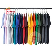 Vente en gros T-shirt vierge 100 coton Street Wear T-shirt à col rond orange surdimensionné Impression DTF Conception personnalisée Logo Chemises en coton pour hommes