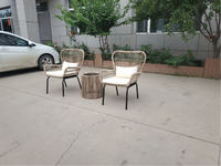 Chaises en rotin plastique pour jardin, canapé, fauteuil en cannage, chaises pour restaurant - Vente en gros