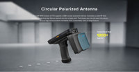 Lector RFID UHF Portátil Chainway C72 con Android 13, Función NFC de Largo Alcance, Chip Impinj E710 de 902-928MHz, Lector de Códigos de Barras 2D, en Stock