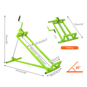 Lève-<span class=keywords><strong>tondeuse</strong></span> robuste en acier, capacité 880 lb, pliable, pour tracteur de pelouse et <span class=keywords><strong>tondeuse</strong></span> - Product Image 4