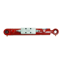Cylindre hydraulique pour camion à ordures, alésage de 63 mm, course de 250 mm, marque CCYY 45 #   Acier à double action 30MPa Conception personnalisée pour les déchets