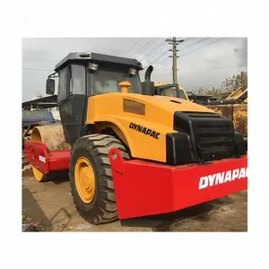 Condiciones DE TRABAJO Usado Dynapac Drum Road Roller CA602D Compactador de segunda mano CC211 \/CA602D en condiciones superiores