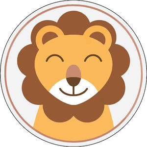 พรมลายการ์ตูนทรงกลมสำหรับห้องนอนเด็ก ห้องนั่งเล่น สไตล์นอร์ดิก แผ่นรองพื้นกันลื่น ลายเรขาคณิต แผ่นรองเล่นนุ่มๆ - Product Image 5