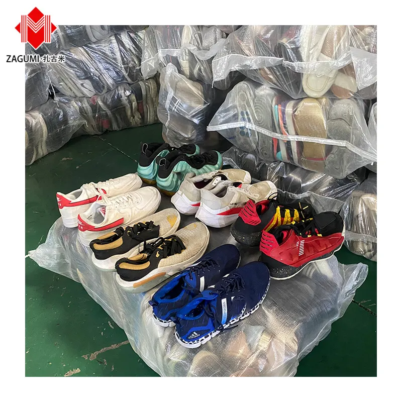Used Shoes In Bales New Arrival Famous Branded Original Shoes Second Hand Used Sports Casual Sneakers Shoes On Stock