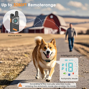 2025 keluaran baru kerah pelatihan anjing grosir dengan suara, getaran, goncangan listrik kerah anti-gonggongan jarak jauh 3280FT - Product Image 4