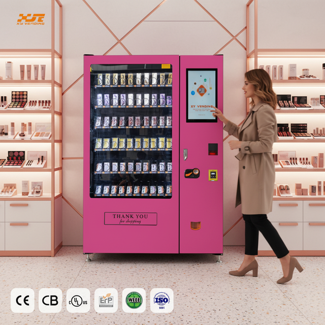 XY Smart Beauty Eyelashes Vending Machine: 21.5" Touch Screen , Cashless MDB Payment, 24/7 Automated Retail, CE