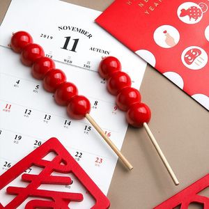 Piccolo regalo di capodanno festa di capodanno Festival di primavera matrimonio piastrelle di legno decorazione di nozze <span class=keywords><strong>per</strong></span> la casa - Product Image 3