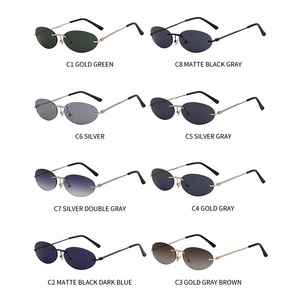 <span class=keywords><strong>Gafas</strong></span> <span class=keywords><strong>de</strong></span> <span class=keywords><strong>Sol</strong></span> Ovaladas <span class=keywords><strong>de</strong></span> Moda XUEDIAO 2024, Montura Pequeña <span class=keywords><strong>de</strong></span> Alta Gama para Mujer, <span class=keywords><strong>Gafas</strong></span> <span class=keywords><strong>de</strong></span> <span class=keywords><strong>Sol</strong></span> con Protección UV400 al por Mayor - Product Image 6
