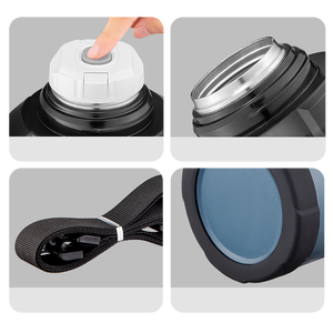 Termo de vacío de acero inoxidable de 4L para picnics, acampar al aire libre, viajes y senderismo, jarra portátil - Product Image 5