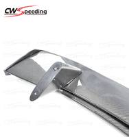   Aileron arrière en fibre de carbone STYLE CARBON FIBER pour INFINITI Q60, carbone forgé en nid d'abeille, kit carrosserie