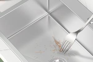 Fregadero de Cocina Grande de Acero Inoxidable Engrosado, Fabricado a Máquina, con Superficie Nano de Fácil Limpieza para Instalación Bajo Encimera - Product Image 3