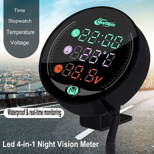 Reloj de visualizaci&amp;oacute;n de bater&amp;iacute;a de visi&amp;oacute;n nocturna Led a prueba de agua medidor de motocicleta - Product Image 2