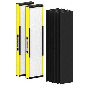 Germguardian Lọc C HEPA tinh khiết lọc không khí chính hãng lọc, cho ac5250pt, ac5000, ac5300, ac5350, ap2800, Đen/vàng, <span class=keywords><strong>flt5000</strong></span> - Product Image 1