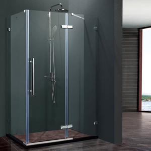 Vente en gros de cabines de douche sans cadre pour hôtels Charnière de plateau rectangulaire Style ouvert Cabine en verre <span class=keywords><strong>Prix</strong></span> compétitif - Product Image 3
