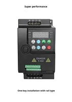 Mini onduleur KD100 convertisseur de fréquence onduleur AC Drive VFD 0.7kw 220V