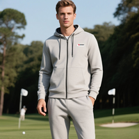 Survêtements personnalisés pour hommes survêtements 2 pièces décontracté athlétique jogging fermeture éclair complète survêtements couple femmes survêtements de golf