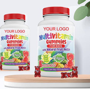 Bambini Formula frutta naturale pectina Daily Gummies multivitaminico Vegan vitamina <span class=keywords><strong>A</strong></span> B C D E zinco acido folico per l'immunità - Product Image 1
