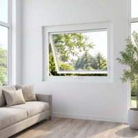 Fenêtres en vinyle LEDOW P85 à manivelle pour maisons neuves, de qualité constructeur, écoénergétiques, faciles à utiliser et résistantes aux intempéries
