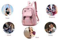 Sac à dos scolaire pour étudiants, sacs d'école, sacs de randonnée, sacs de voyage, sac à dos pour adolescents avec compartiment pour ordinateur portable