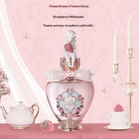 Parfum Flower Knows Strawberry Cupid Series Lychee Bouquet, parfum liquide Milkshake, cadeau pour femme, petite amie, authentique