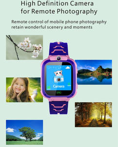 Reloj Telefónico Q12 para Niños, Reloj Inteligente con GPS 2G, SOS, Rastreador de Seguridad, Pantalla Táctil a Color, Resistente al Agua IP67 - Product Image 2