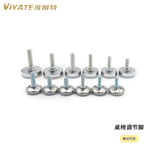 Pieds réglables M6/M8/M10, pieds réglables <span class=keywords><strong>pour</strong></span> table et chaise, patins de vis <span class=keywords><strong>pour</strong></span> meubles, étagères - Product Image 2