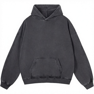 Sudadera con Capucha para Hombre, Sudadera Larga Extra Grande de Otoño para Hombre, 100% Algodón, Transpirable, Informal - Product Image 2