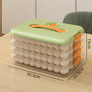 Hộp đựng thực phẩm 5 tầng HYRI 2024 phổ biến, có hẹn giờ, xếp chồng được, dùng để bảo quản bánh bao, thực phẩm đông lạnh, phụ kiện nhà bếp - Product Image 5