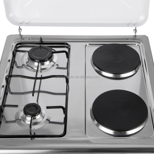 Estufa de Gas para Cocina Doméstica de 1000W con Cuatro Hornillas, Dos de Gas y Dos Eléctricas, <span class=keywords><strong>Bajo</strong></span> <span class=keywords><strong>Consumo</strong></span> de Energía y Eficiencia Térmica Uniforme - Product Image 3