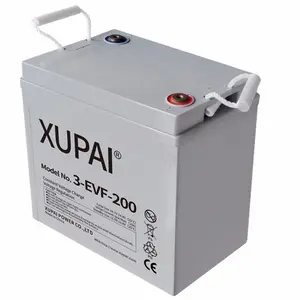 3-EVF-200 Sealed Lead Acid Type 6V 200AH Battery For Electric Car Batteries