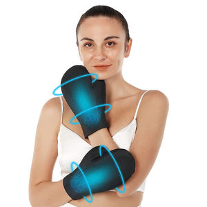 El ödemi ortadan kaldırmak için bilek, soğutma buz paketi eldiven koruyan kemoterapi katı jel eldiven. - Product Image 1