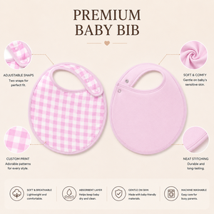 Bavoirs pour bébé en mousseline hautement absorbants, bavoirs bandana en coton biologique doux pour nourrissons, vente en gros - Product Image 3