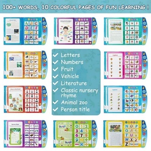 Livre interactif d'apprentissage des nombres pour enfants, jouet éducatif électronique sonore, livre de mathématiques pour tout-petits, jouet d'apprentissage précoce des mathématiques - Product Image 4